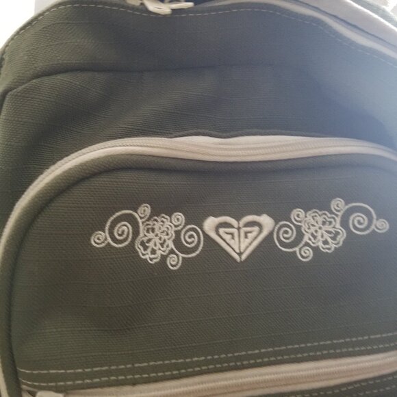 Roxy Green/Forest Green backpack & Roxy Gray Crossbody bag (2 total) - Picture 5 of 16